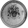 1 Unze Silber Barbados Trident 2020 Feingehalt 999