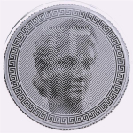 1 Unze Silber Tokelau 2020 Prooflike - ICON - DIANA -...