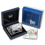 NEU* 1 oz China 2014 PROOF FAN-SHAPE - Jahr des PFERDES / Year of the Horse - 10 Yuan