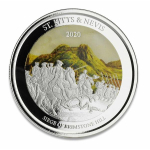 St. Kitts & Nevis, 2 Dollar, Brimstone Hill (3), 2020...